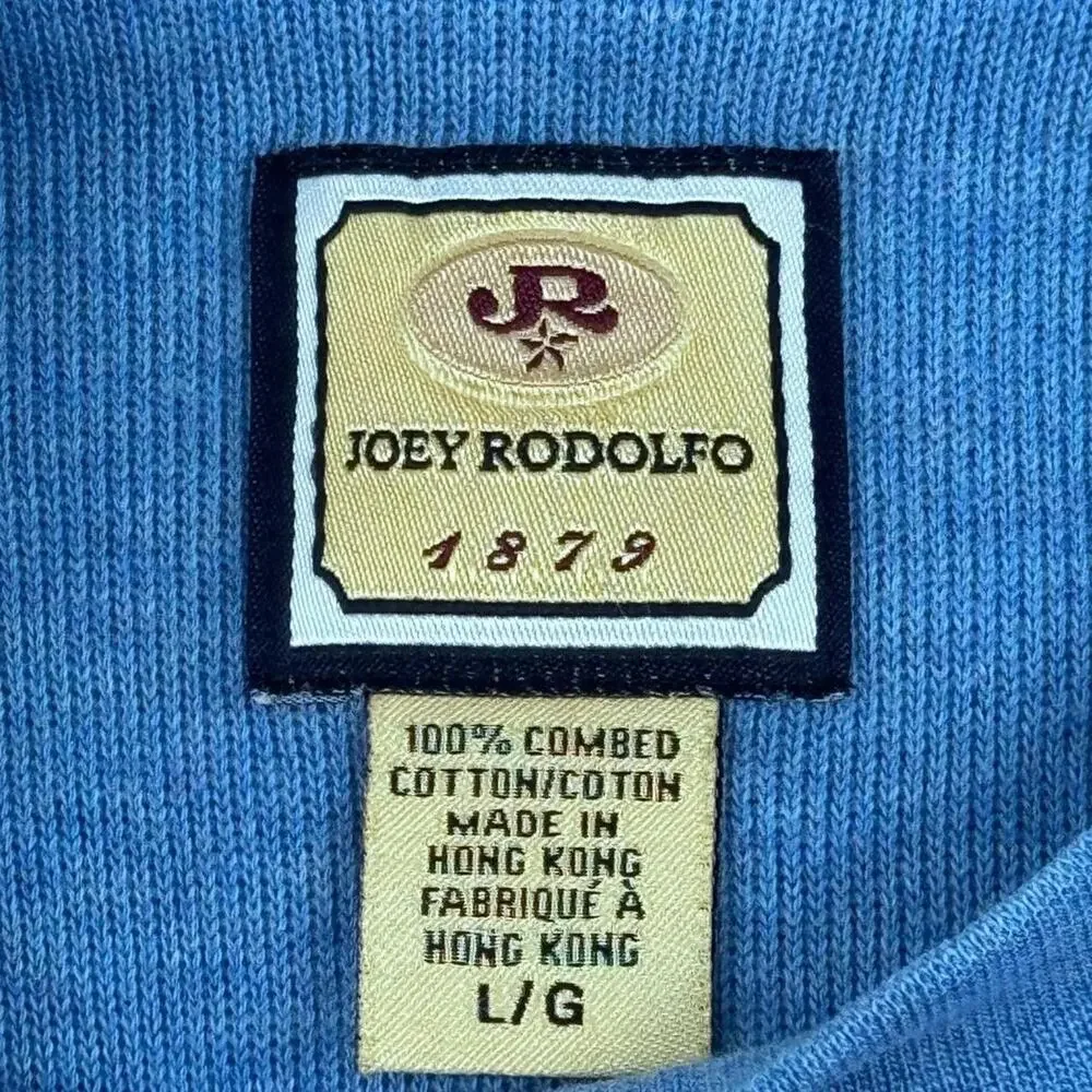 Vintage Joey Rodolfo Periwinkle Baby Blue Oversized Pullover Crewneck Sweater